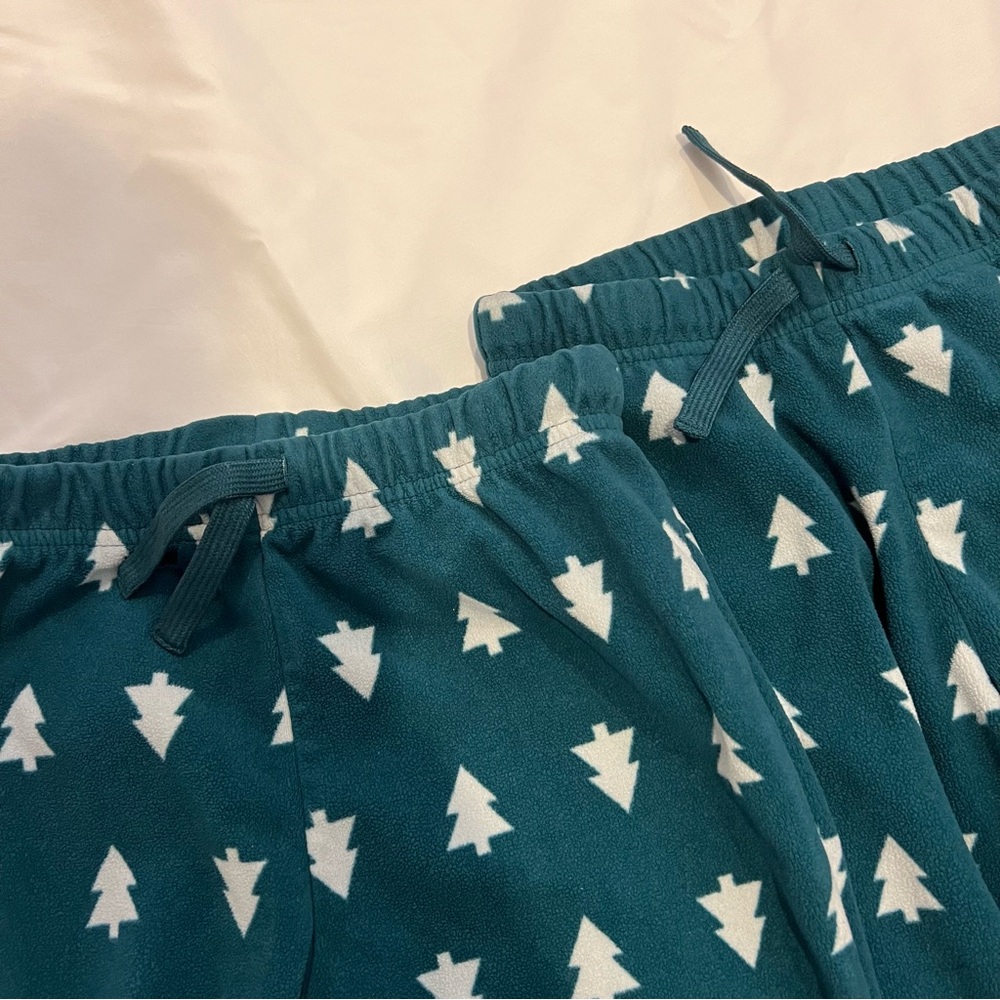 Primary Christmas Tree Fleece Pajama Jogger Size 6-7 Years - Picture 6 of 9